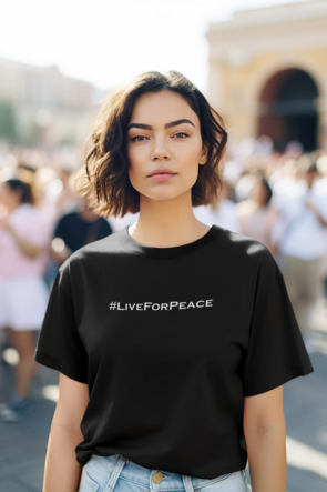 #LiveForPeace COMODO T-SHIRT