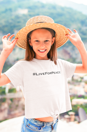 #LiveForPeace SMP KIDS T-SHIRT