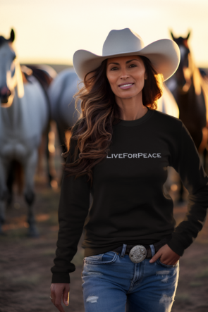 #LiveForPeace FLOW SWEATSHIRT